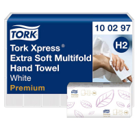 Tork H2 Universal Multifold H&aring;ndkl&aelig;deark 1-lags - 10 02 97