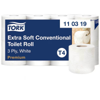 Toiletpapir Tork Premium T4 hvid 3-lags - 11 03 19