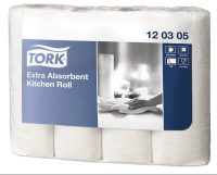 K&oslash;kkenrulle Tork Ekstra hvid 3-lags 48rl - 12 03 05
