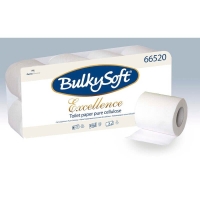 Toiletpapir, BulkySoft, Excellence, 3 lag, hvid x 29.00m, kasse a 72 ruller
