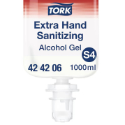 H&aring;nddesinfektion Tork gel S4 1000ml - 6stk - 42 42 06