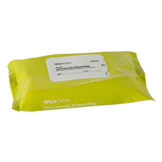 Reng&oslash;ringsserviet Wipeclean Plum Universal - 25stk - 40x30cm