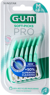 GUM - PRO Soft-Picks (medium) - 60 stk
