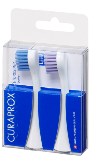 Hydrosonic Pro Børstehoved Power Blå/Violet 2stk.