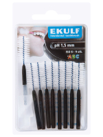 EKULF pH mellemrumsb&oslash;rste 1,5 mm, Sort