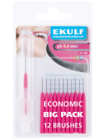 EKULF pH mellemrumsb&oslash;rste 0,4 mm - Pink