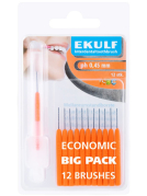 EKULF pH mellemrumsb&oslash;rste 0,45 mm - Orange