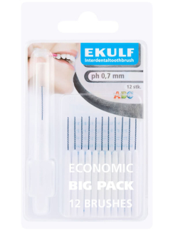 EKULF pH mellemrumsb&oslash;rste 0,7 mm - Hvid