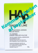 HAp+ Sugetabletter - Ingefær & Lime 18 stk