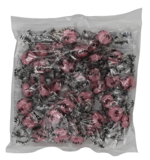 HAp+ sugetabletter jordbær og rabarber, 37 stk./ 100 gr.