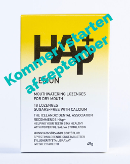 HAp+ Sugetabletter - Citron 18 stk