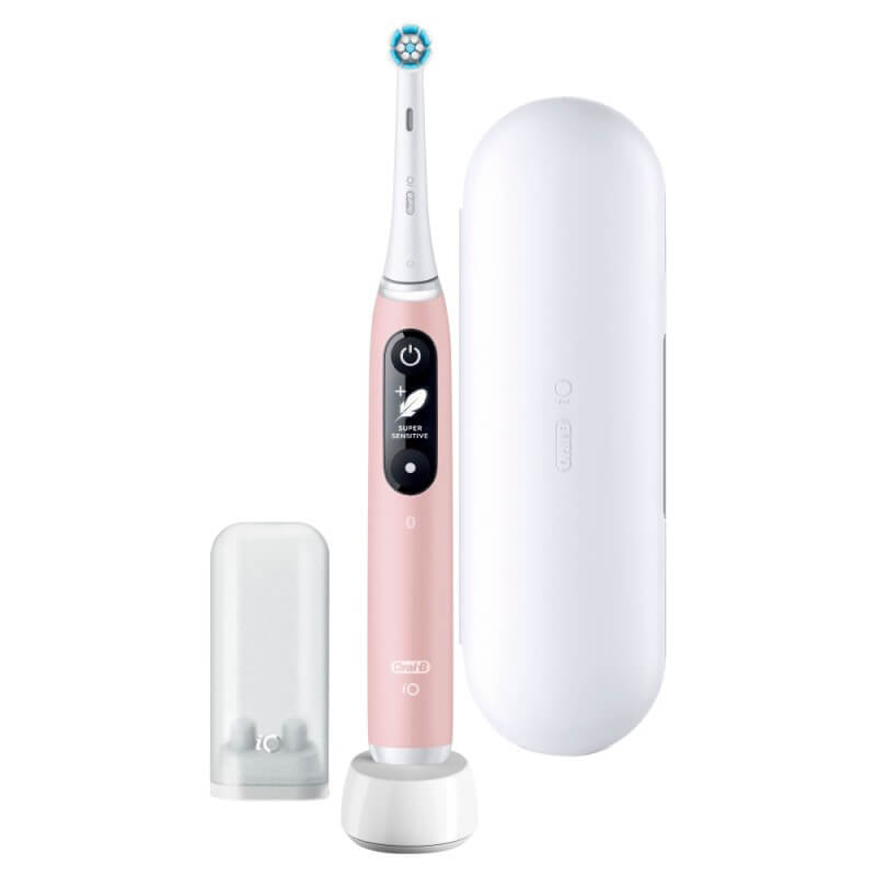 Oral-B iO Series 6 El-tandbørste - Pink Sand