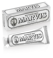 Marvis Tandpasta - Whitening Mint - 25 ml. (Rejsestørrelse)