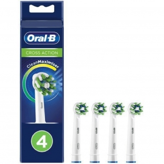 Oral-B CrossAction 4-pack - Hvid