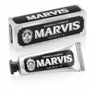 Marvis Tandpasta - Licorice Mint - 10 ml. (Rejsestørrelse)