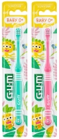 GUM - Baby tandbørste 0-2 år