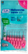 Tepe Mellemrumsb&oslash;rste Original 0,4 mm rosa 8 stk.