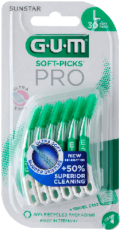 GUM - PRO Soft-Picks (Large) - 30 stk
