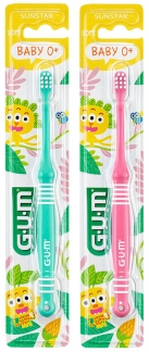 GUM - Baby tandbørste 0-2 år