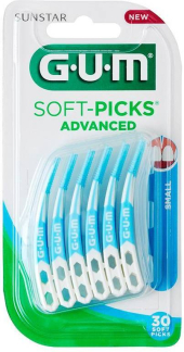 GUM -  Soft-Picks Advance (small) - 30 stk.
