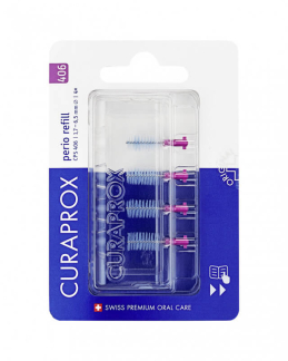 Curaprox CPS 406 Perio Refill - Pink - 4 stk.