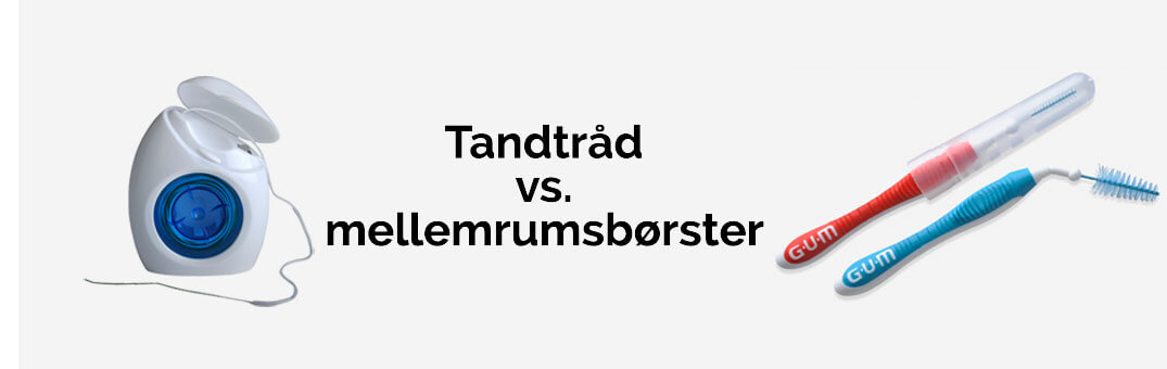 Tandtråd vs mellemrumsbørste