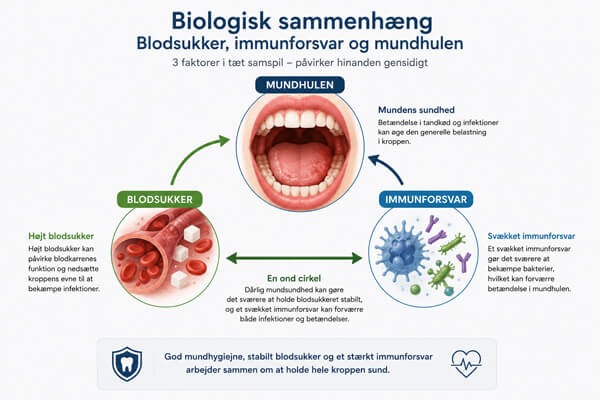 Diabetes og munden