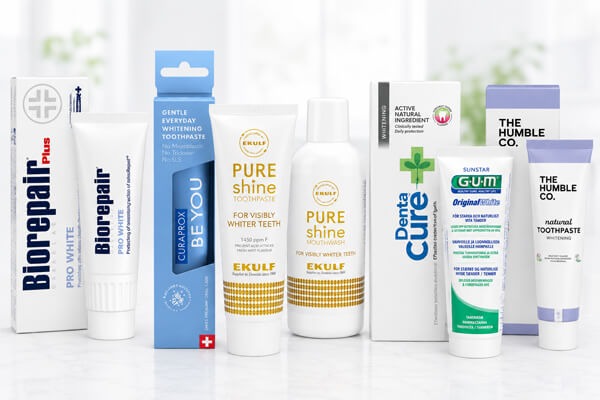 Whitening tandpastaer