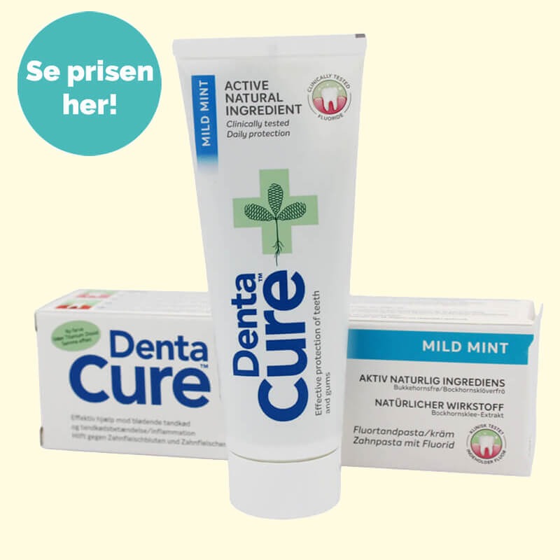 Dentacure tandpasta mod paradentose