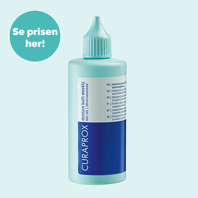 Curaprox proteserens - ugentlig