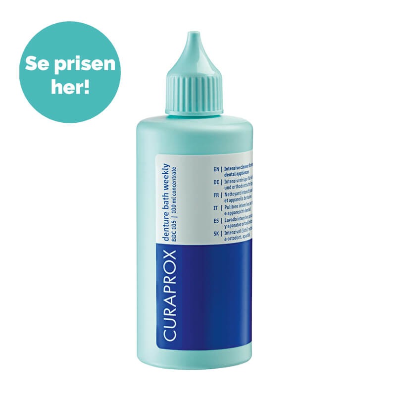 Curaprox proteserens - ugentlig