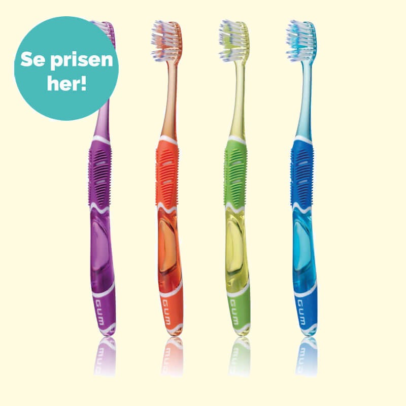 GUM Pro Sensitive tandbørste